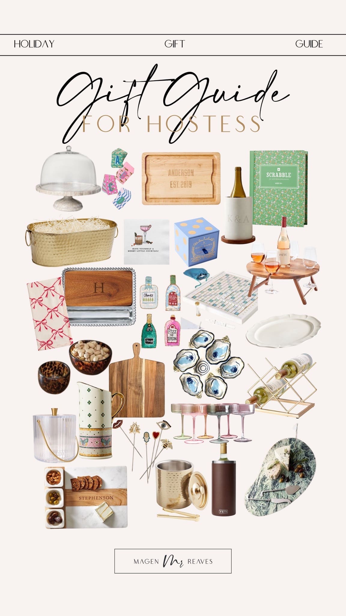 Perfect gifts for hostess! Gift guides, Holiday gifts, Christmas presents, Hosting, Kitchen, Home decorating